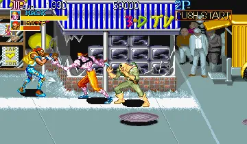 Captain Commando (World 911014) screen shot game playing